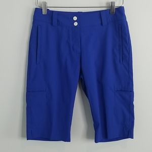 NIKE GOLF tech long shorts royal blue size 2